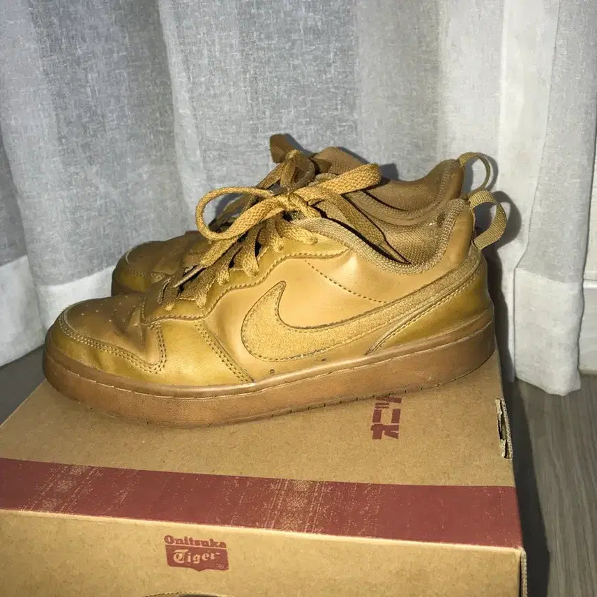 [BUNJANG] Nike Air Force 1 Brown 된장 Edition Shoes / 나이키 에어포스 브라운 된장포스 235