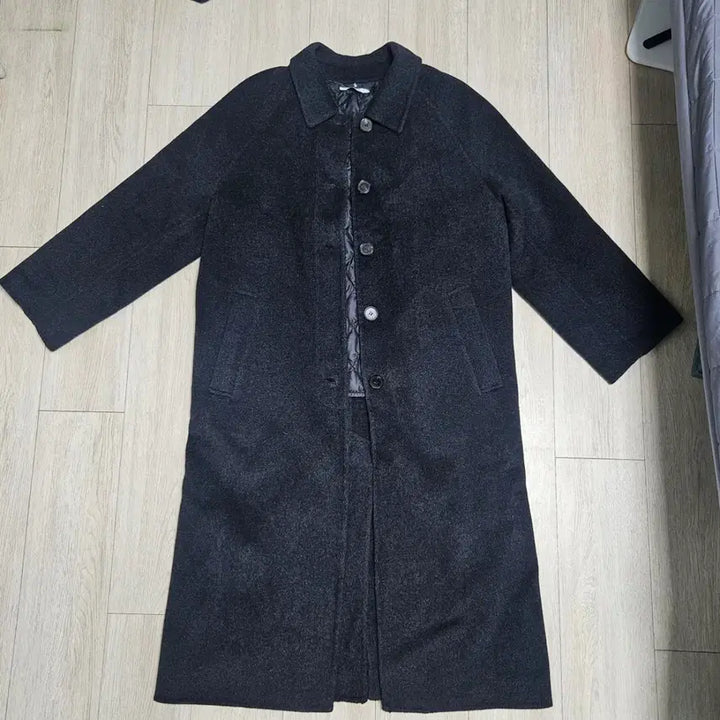 [BUNJANG] Wool Handmade Long Coat / 롱코트