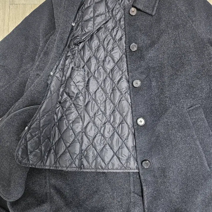 [BUNJANG] Wool Handmade Long Coat / 롱코트