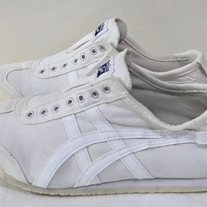 [BUNJANG] Onitsuka Tiger Mexico 66 Slip-On Triple White Canvas / [275] 오니츠카타이거 멕시코66 슬립온 트리플화이트ㅡ최저가