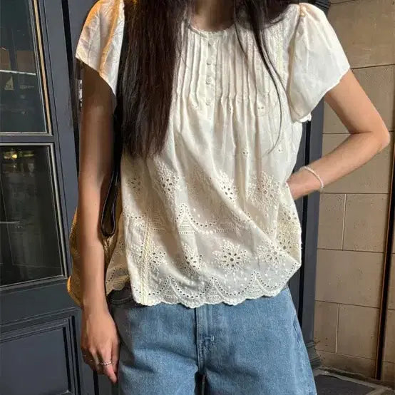 [BUNJANG] Frost.J Denim Shorts / 프로스트제이 커버진 반바지 팬츠