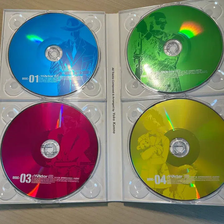[SOLD OUT] 카우보이 비밥 OST 4CD BOX+1CD
