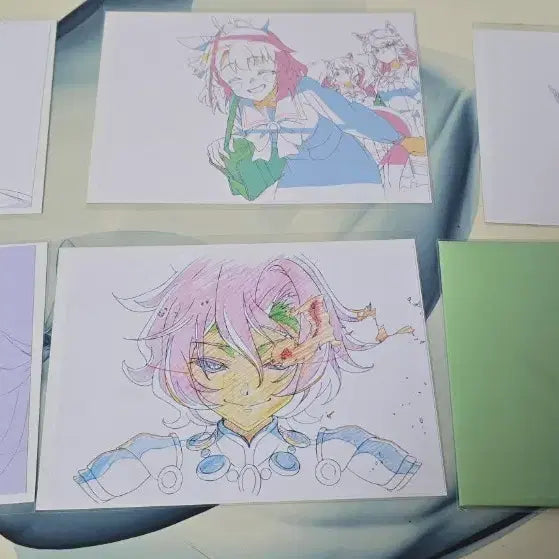 [BUNJANG] Uma Musume Movie Original Art Postcard Full Set / 우마무스메 극장판특전 원화엽서 풀셋