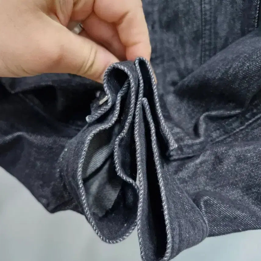 [BUNJANG] Plac 100L Denim Jacket / 100L 플랙 데님 자켓 그레이블랙.