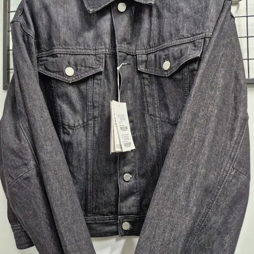 [BUNJANG] Plac 100L Denim Jacket / 100L 플랙 데님 자켓 그레이블랙.