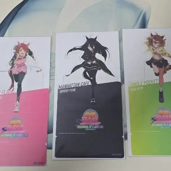 [BUNJANG] Uma Musume Movie Edition PET Standee Full Set / 우마무스메 극장판 특전 pet 스탠디 풀셋 팝니다