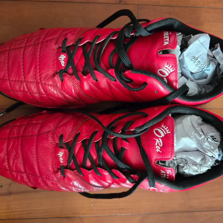 [BUNJANG] Athleta O Rei TF Futsal Shoes Red 280mm / 아슬레타 O Rei TF 풋살화 레드 280