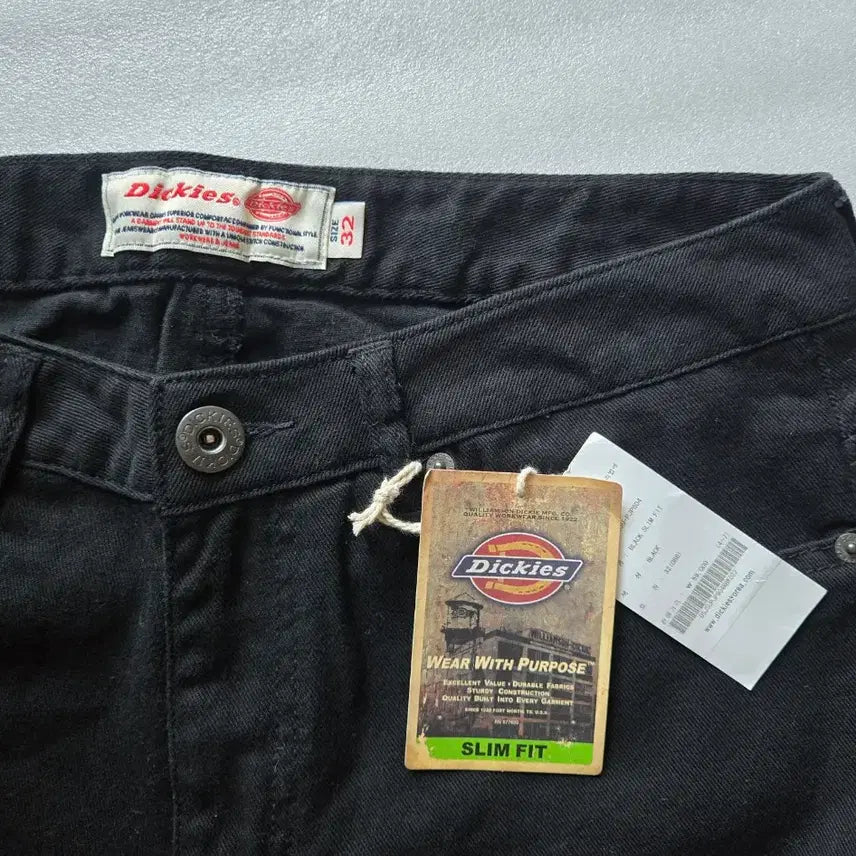 [BUNJANG] Dickies Slim Fit Black Jeans 32 / 택정가59,000원 디키즈 32 Dickies 슬림핏 블랙 청바지 블랙진