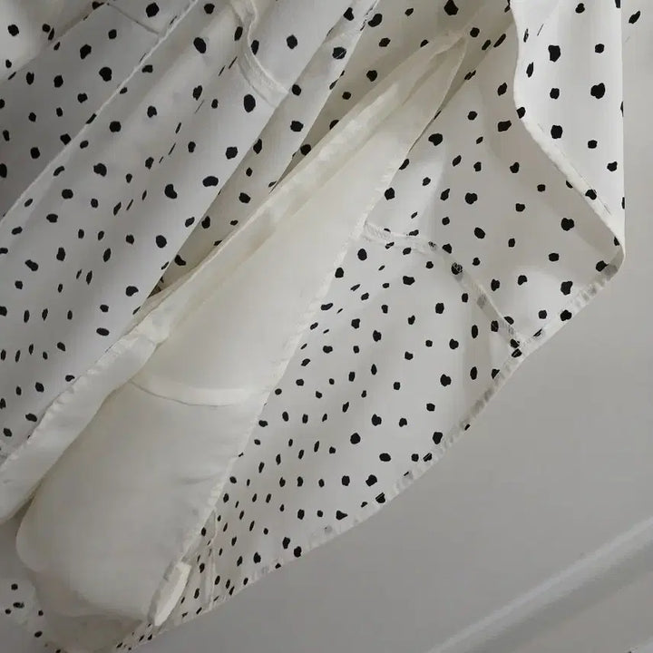 [BUNJANG] ANDYOU Dot Pattern Long Dress / 비에이유바이브라앤드앤유.도트 패턴롱 원피스(1)    55.사용감없음