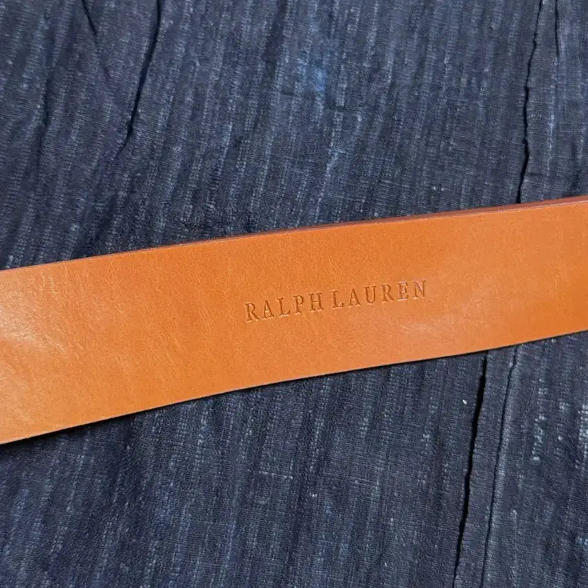 [BUNJANG] Polo Ralph Lauren Western Leather Belt / 00-10s 폴로 랄프로렌 레더 웨스턴 벨트 S