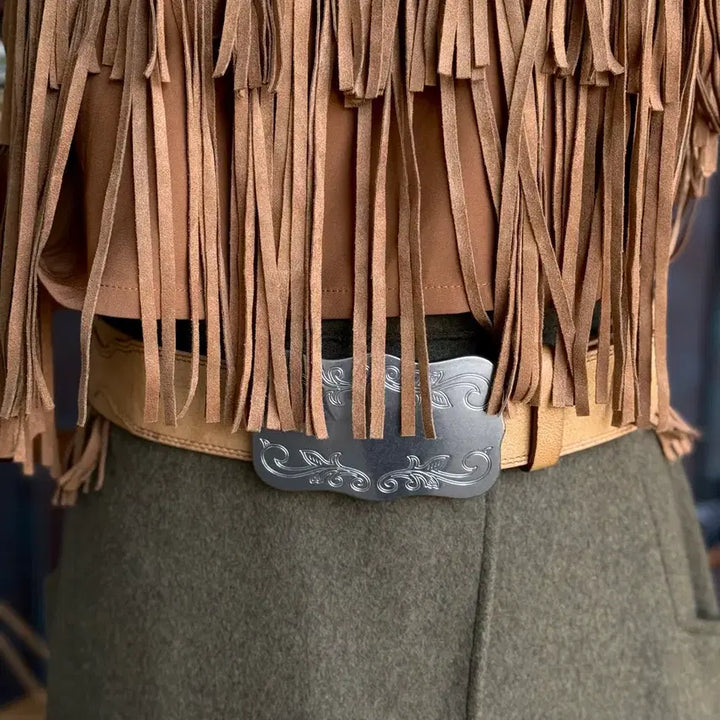 [BUNJANG] Polo Ralph Lauren Western Leather Belt / 00-10s 폴로 랄프로렌 레더 웨스턴 벨트 S