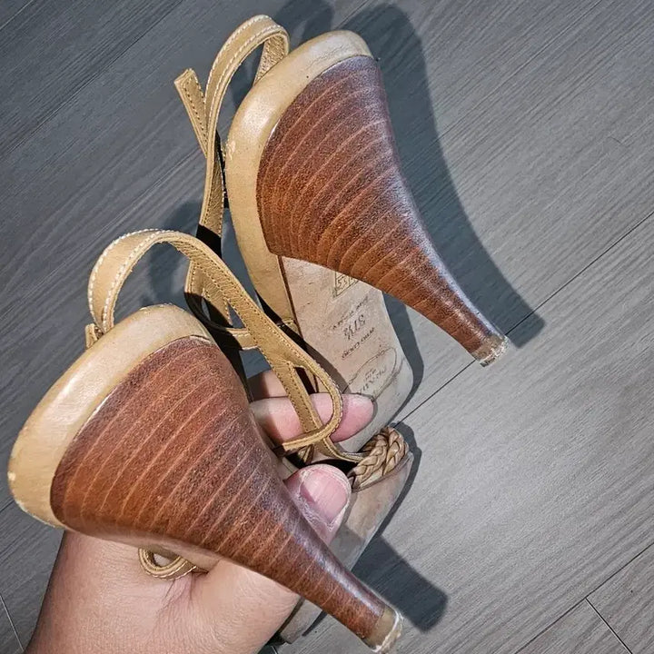 [BUNJANG] Prada Woven Strap Sandals / 프라다 우븐 스트랩 샌들