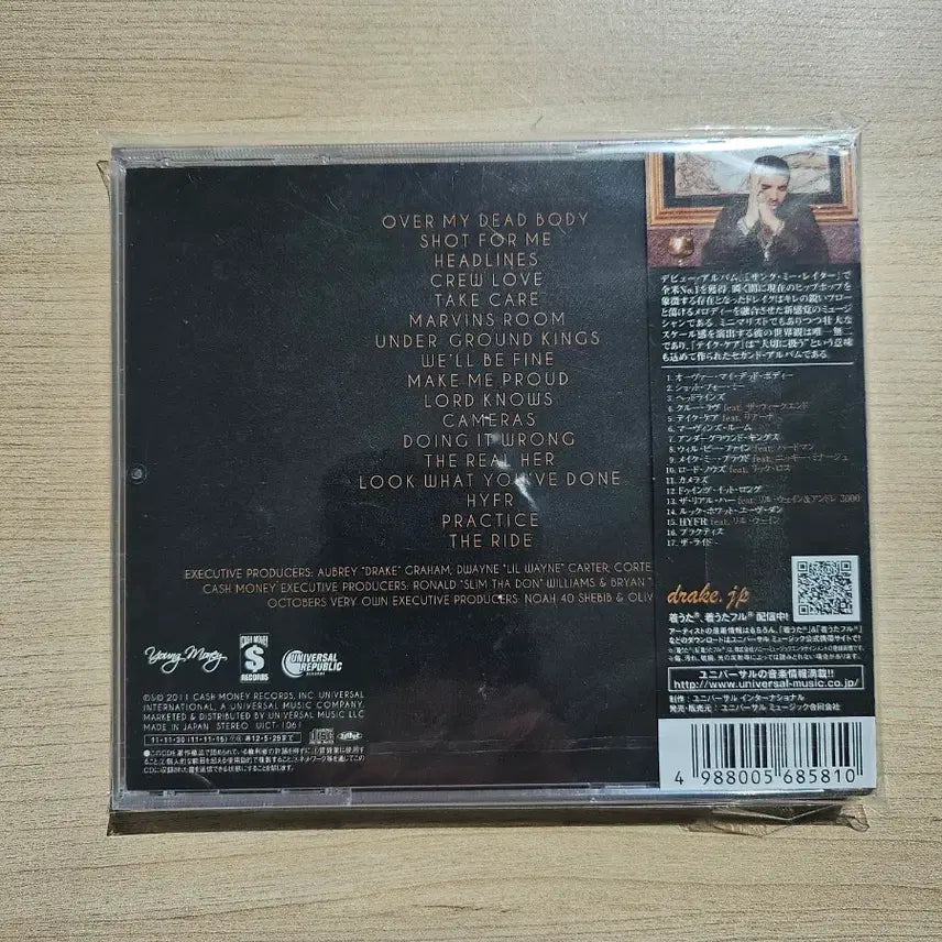 [BUNJANG] Drake Take Care Regular Edition Japan Version Unsealed CD / Drake(드레이크) 정규 2집 Take Care 일본반 미개봉