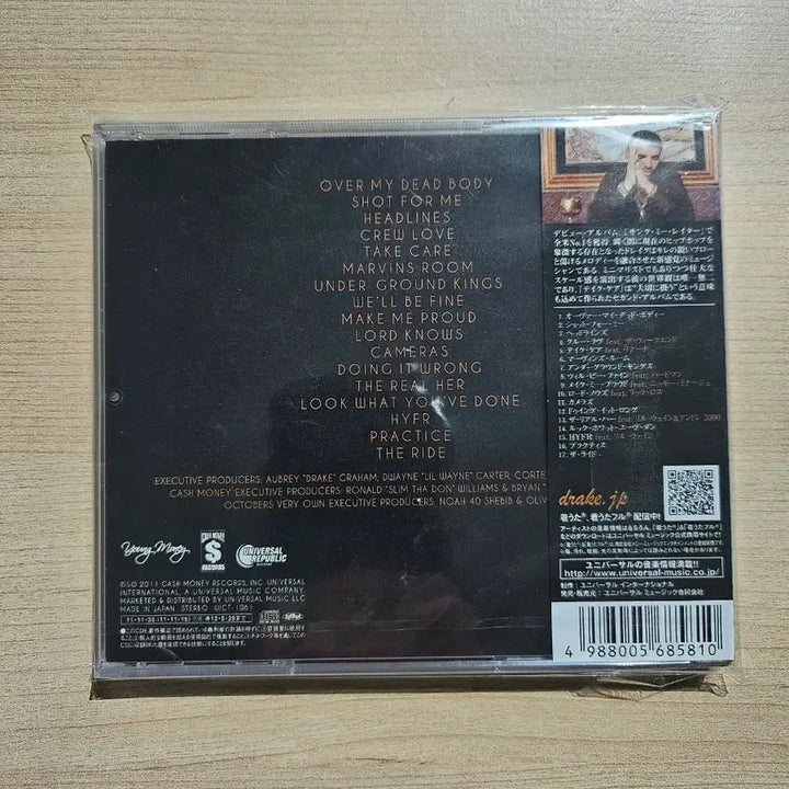[BUNJANG] Drake Take Care Regular Edition Japan Version Unsealed CD / Drake(드레이크) 정규 2집 Take Care 일본반 미개봉