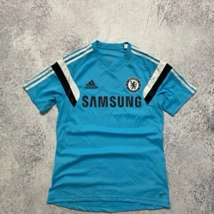 [BUNJANG] Adidas Chelsea Samsung 14-15 Short Sleeve Jersey L / 아디다스 첼시 삼성 14-15 유니폼 반팔 L
