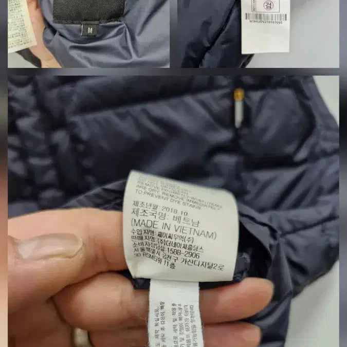 [BUNJANG] National Geographic Calis Light Down Vest / 95M 내셔널지오그래픽 칼리스 라이트 다운 조끼 베스트.