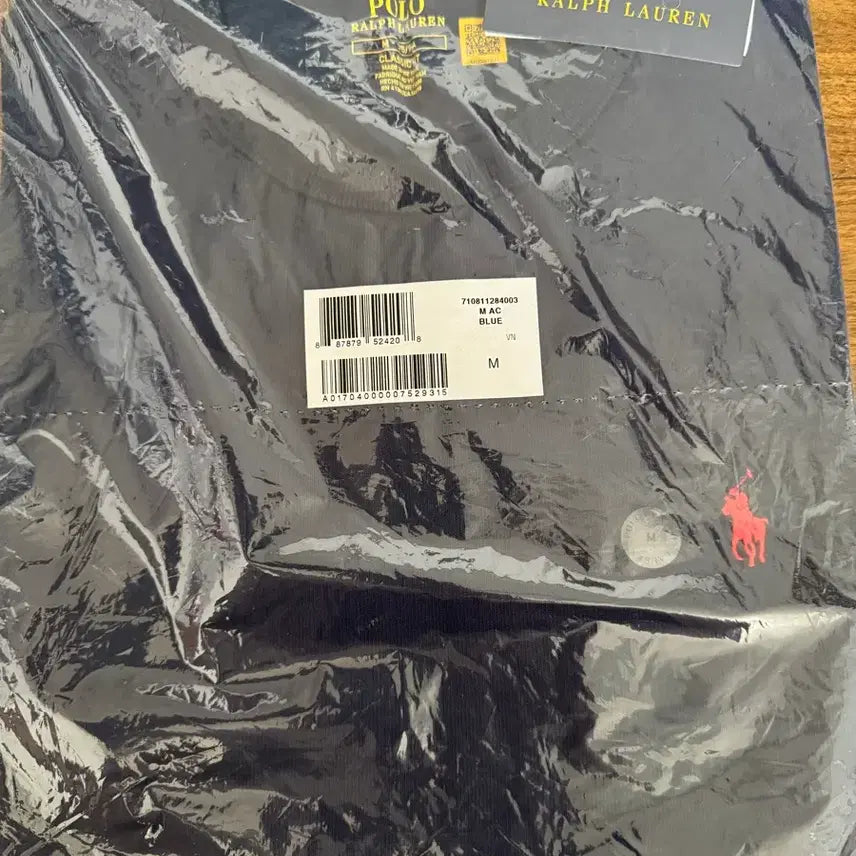 [SOLD OUT] 폴로 헤비웨이트 라운드티셔츠 블랙M 네이비M