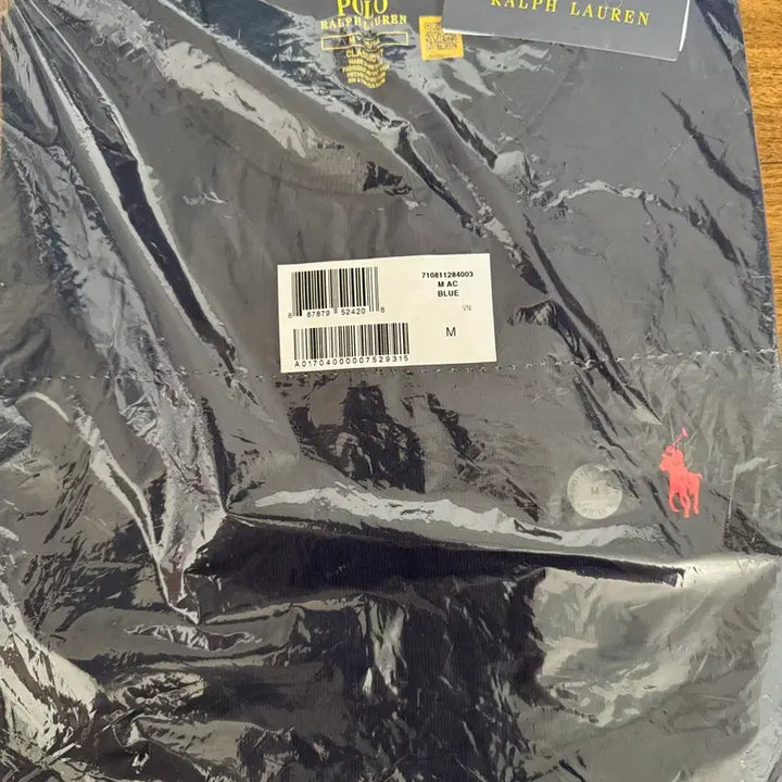[SOLD OUT] 폴로 헤비웨이트 라운드티셔츠 블랙M 네이비M