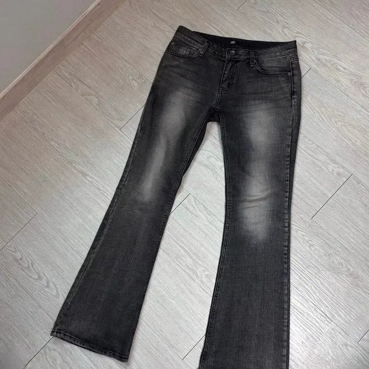 [BUNJANG] Bohemian Seoul Bootcut Denim Pants Gray M / 보헤미안서울 부츠컷 데님 팬츠 그레이 m
