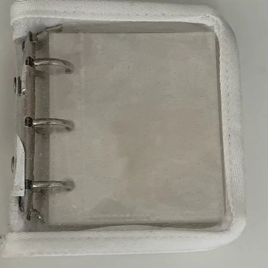 [BUNJANG] Mellow 3-Ring Binder Glitter White / 멜로우 3공 바인더 글리터 화이트