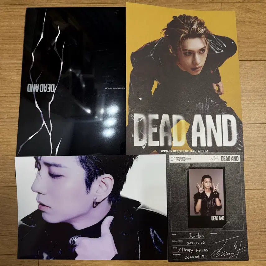 [BUNJANG] Xdinary Heroes Deadend Unsealed Album (O.de, Gunil, Junhan) / 엑스디너리히어로즈 엑디즈 데드앤드 개봉 앨범 판매 (가온, 건일, 준한)