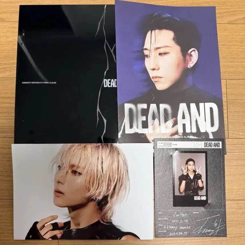 [BUNJANG] Xdinary Heroes Deadend Unsealed Album (Gunil, O.de, Jun Han) / 엑스디너리히어로즈 엑디즈 데드앤드 개봉 앨범 판매 (건일, 오드, 준한)