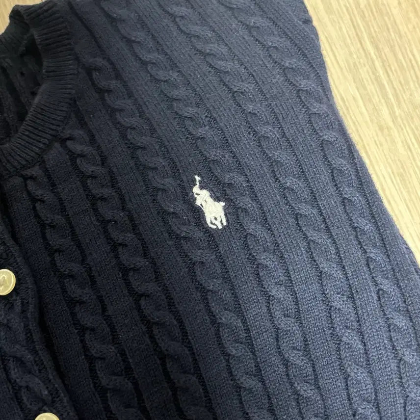[BUNJANG] Polo Ralph Lauren Kids Knit Cardigan / 폴로 랄프로렌 니트 가디건 키즈 L (성인여자 xs~s 44)