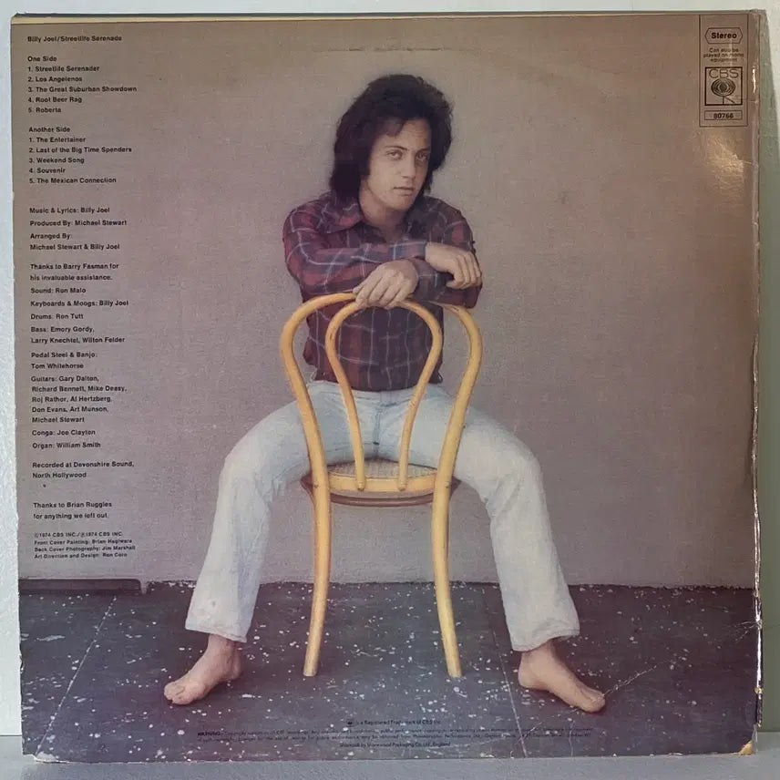 [SOLD OUT] (수입중고LP-팝) Billy Joel -Streetlife Serena