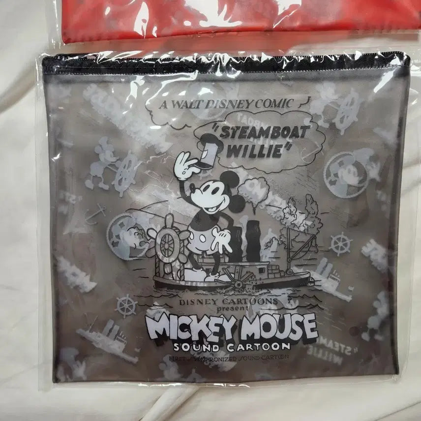[BUNJANG] Disney 100th Anniversary Mickey Mouse Happy Lottery E Prize Pouch Bundle Set / 디즈니 100주년 미키마우스 해피쿠지 E상 파우치 일괄