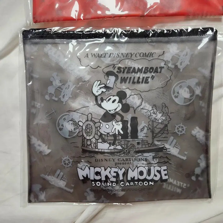 [BUNJANG] Disney 100th Anniversary Mickey Mouse Happy Lottery E Prize Pouch Bundle Set / 디즈니 100주년 미키마우스 해피쿠지 E상 파우치 일괄