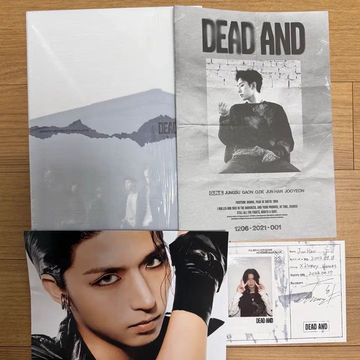 [BUNJANG] Xdinary Heroes Deadend Unsealed Album (Gunil, Junhan) / 엑스디너리히어로즈 엑디즈 데드앤드 개봉 앨범 판매 (건일, 준한)
