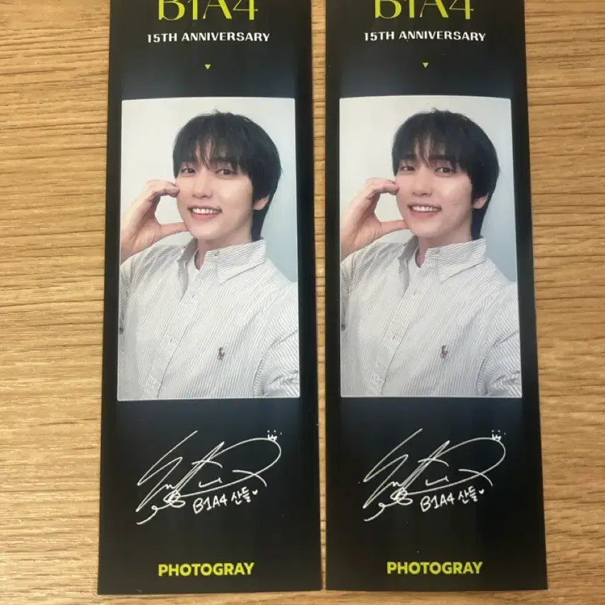 [BUNJANG] B1A4 Sandeul 26th Anniversary Photo Grey Four-Cut Photo / 비원에이포 산들 26년 포토그레이 네컷
