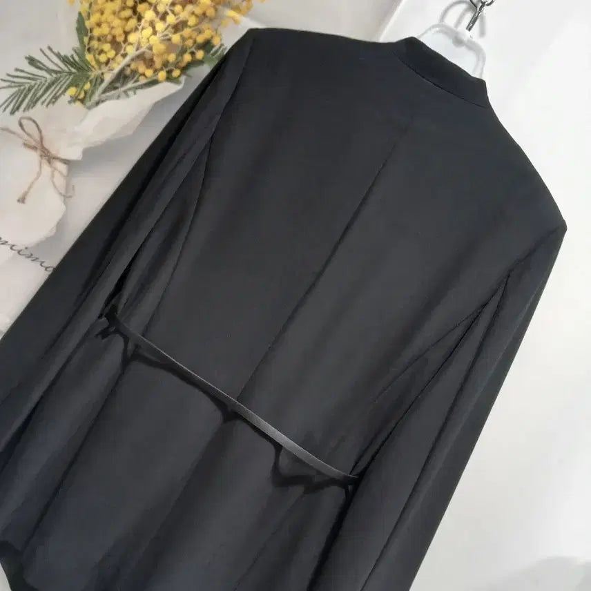 [BUNJANG] Valencia Italian Fabric Collarless Jacket / 발렌시아. (이태리원단)노카라 자켓 55.사용감없음