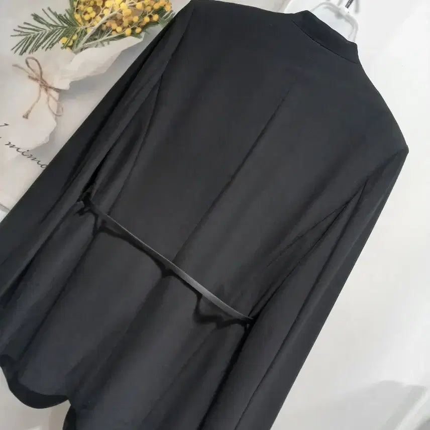 [BUNJANG] Valencia Italian Fabric Collarless Jacket / 발렌시아. (이태리원단)노카라 자켓 55.사용감없음