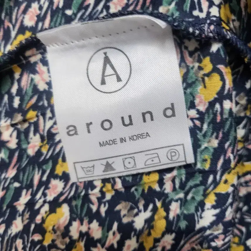 [BUNJANG] Around Flower Long Dress / around 어라운드 플라워 롱 원피스