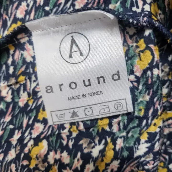 [BUNJANG] Around Flower Long Dress / around 어라운드 플라워 롱 원피스