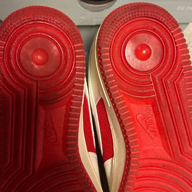 [BUNJANG] Nike Air Force University Red Sneakers / 나이키 에어포스 유니버시티 레드 270