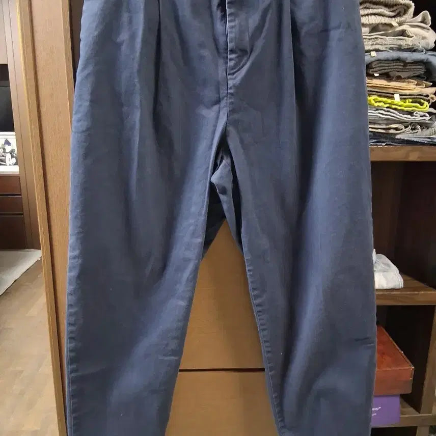 [BUNJANG] Uniqlo Navy Casual Pants (S) / 유니클로 네이비  면바지 캐주얼 팬츠(S)
