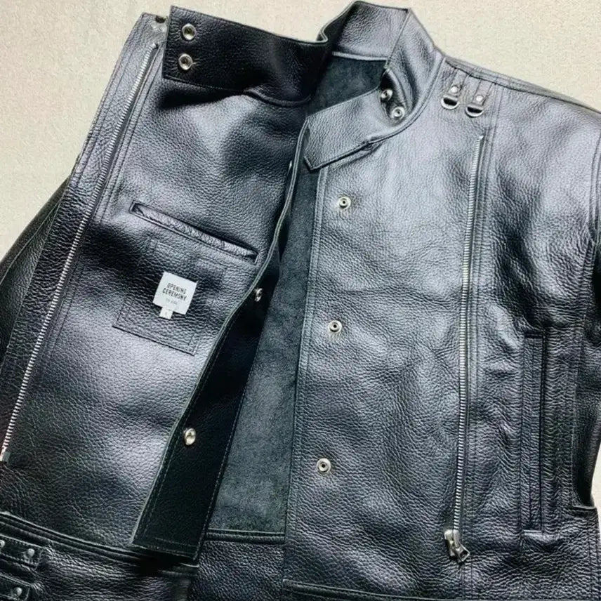 [BUNJANG] Opening Ceremony Unisex Leather Jacket / 오프닝세레모니 유니섹스 가죽자켓