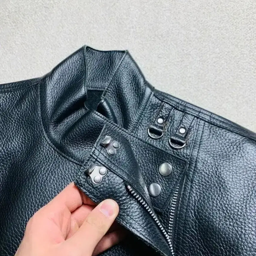 [BUNJANG] Opening Ceremony Unisex Leather Jacket / 오프닝세레모니 유니섹스 가죽자켓