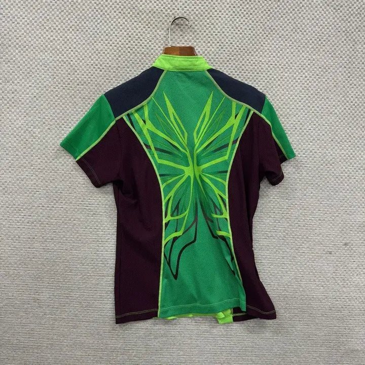 [BUNJANG] Kolon Sport Outdoor Functional Half-Zip T-Shirt 95 / 코오롱스포츠 아웃도어 기능성 반집업 반팔티 95 A09931
