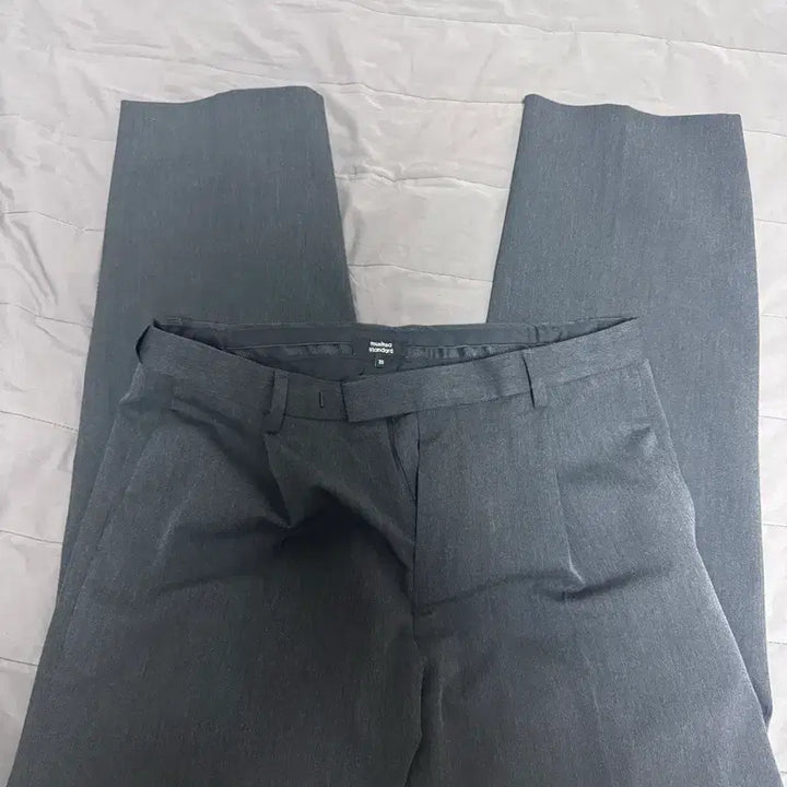 [SOLD OUT] 무탠다드 와이드 히든 밴딩 슬랙스 차콜그레이 33 판매