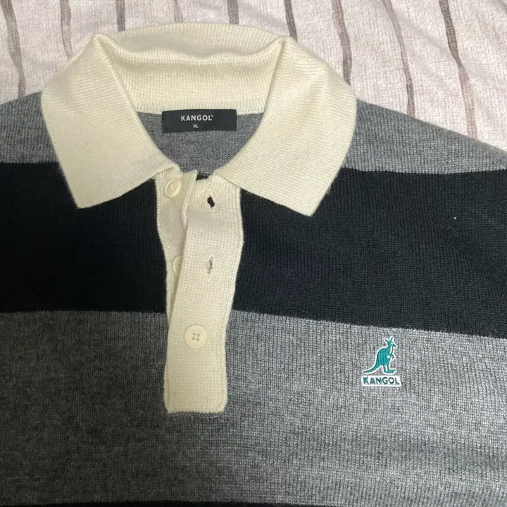 [BUNJANG] Kangol Rugby Shirt XL / 캉골 럭비티 XL