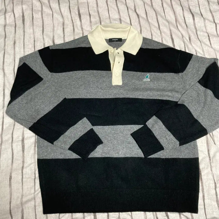 [BUNJANG] Kangol Rugby Shirt XL / 캉골 럭비티 XL