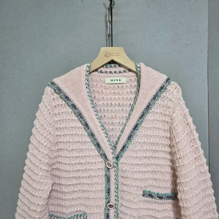[BUNJANG] 마인 여성스런 트위드느낌 가디건 F90  n4355 / 마인 여성스런 트위드느낌 가디건 F90  n4355