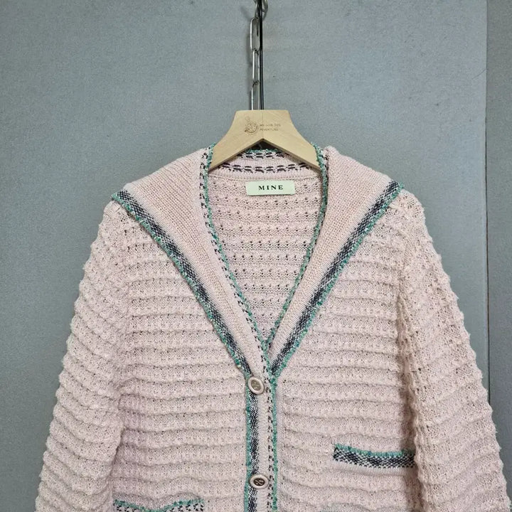 [BUNJANG] 마인 여성스런 트위드느낌 가디건 F90  n4355 / 마인 여성스런 트위드느낌 가디건 F90  n4355
