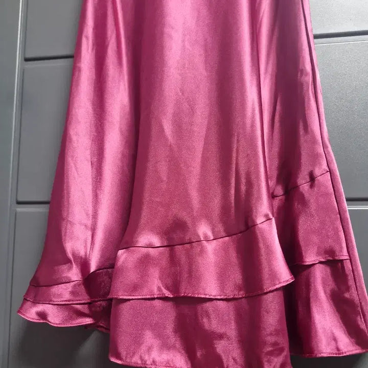 [BUNJANG] Andre Kim Pink Lace Embroidery Slip 90 / 앙드레김 .핑크 레이스 자수 슬립. 90.       84