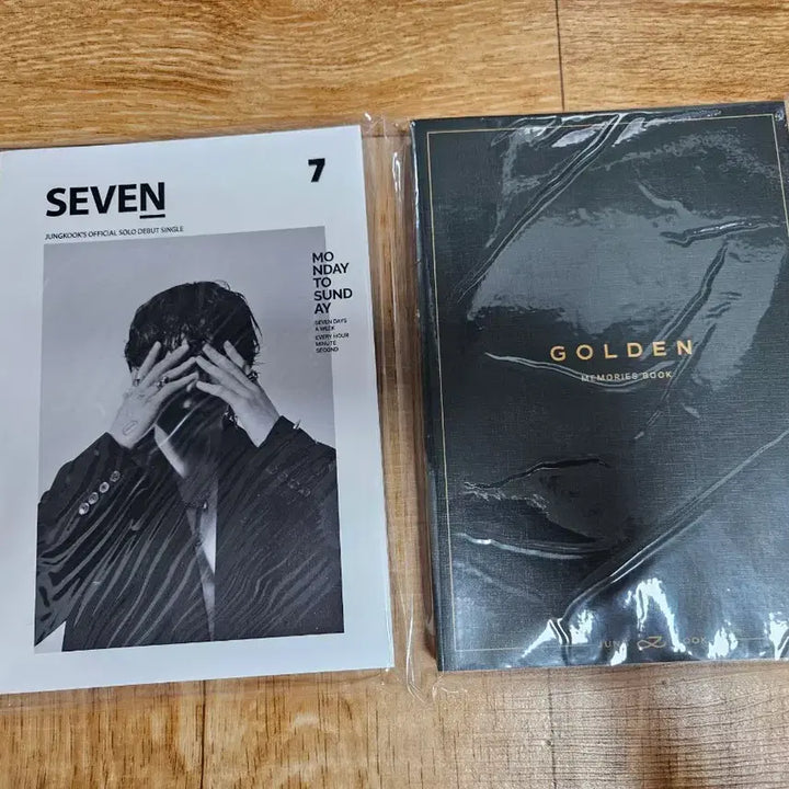 [BUNJANG] BTS Jungkook Seven + Golden Memories Book / 방탄소년단 정국 노트님 세븐 + 골든 메모리즈 책 판매합니다.