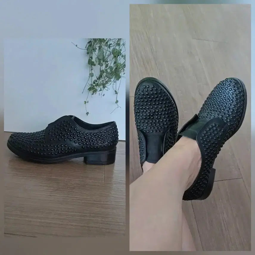 [BUNJANG] ASH Studded Loafers Black 38 / 새상품/아쉬/스터드 로퍼/38