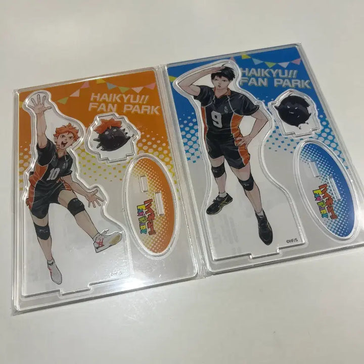 [BUNJANG] Haikyu Hinata &amp; Kageyama Acrylic Stand / 미개봉) 하이큐 히나타 카게야마 팬파크 아크릴 스탠드